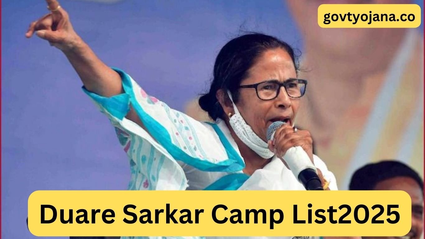 Duare Sarkar Camp List 2025
