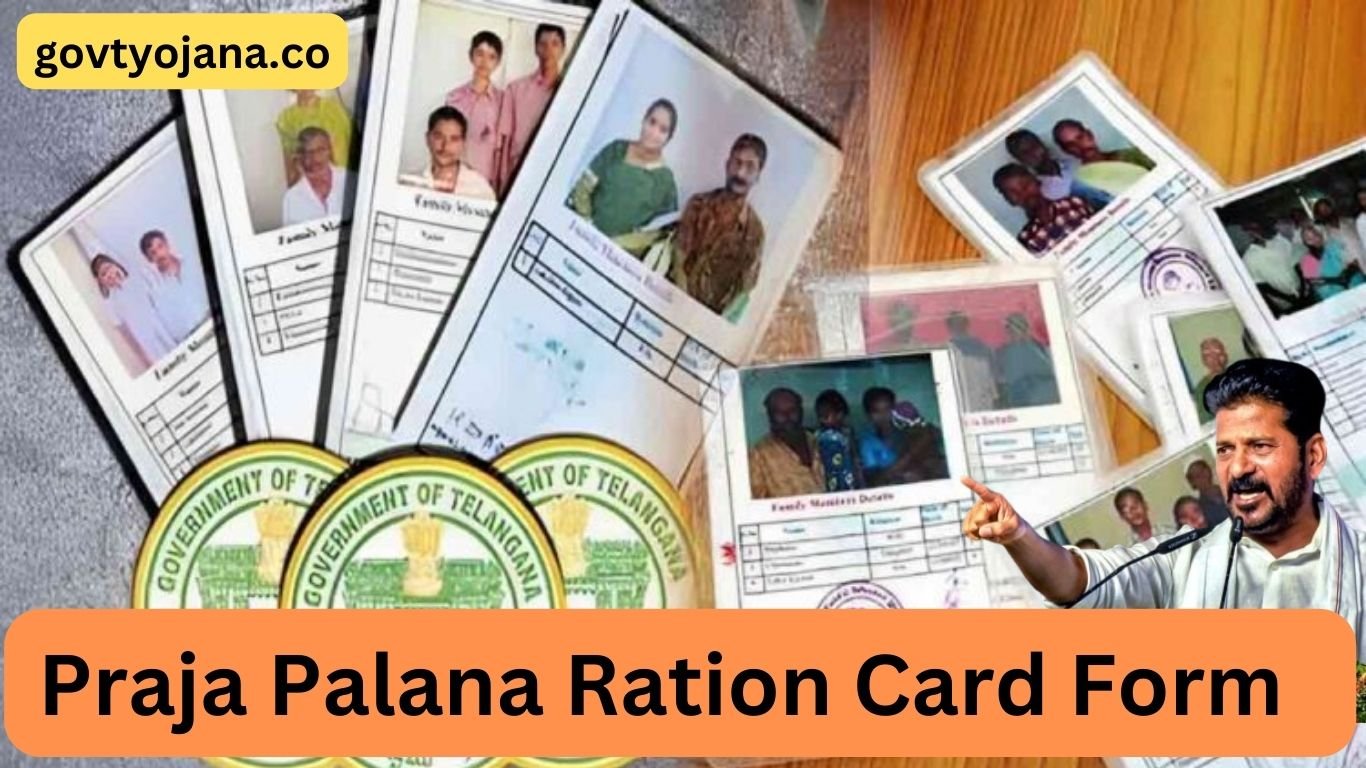 Praja Palana Ration Card Form