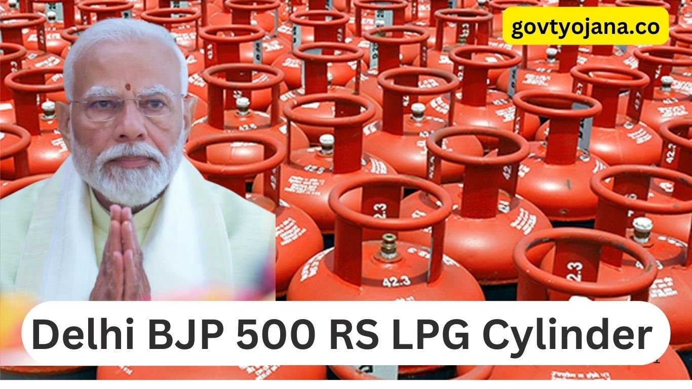 Delhi BJP 500 RS LPG Cylinder scheme